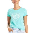 Women's Levi's&reg; Heart Logo Tee, Size: Medium, Blue