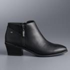 Simply Vera Vera Wang Painter Women's Ankle Boots, Size: 9.5, Black
