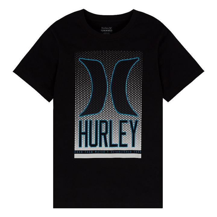Boys 8-20 Hurley Logo Tee, Boy's, Size: Small, Black