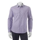 Men's Apt. 9 Slim-fit Button-up Shirt, Size: Xxl Slim, Purple
