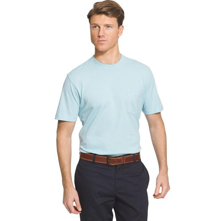 Men's Izod Chatham Tee, Size: Small, Light Blue