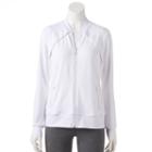 Women's Fila Sport&reg; Mesh Reflective Jacket, Size: Medium, White