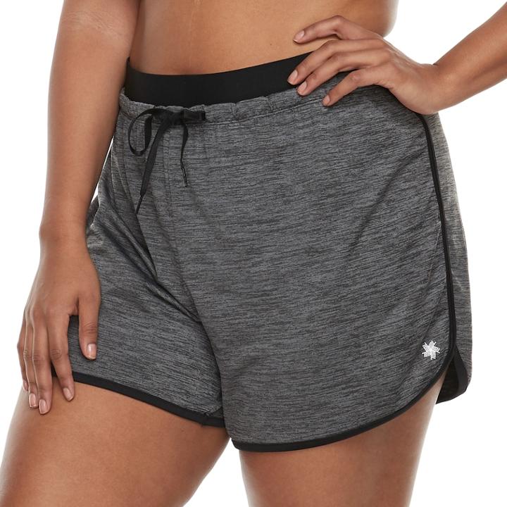 Plus Size Tek Gear&reg; Active Shorts, Women's, Size: 2xl, Dark Grey