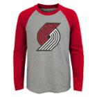 Boys 4-18 Portland Trail Blazers Fadaway Tee, Size: 6-7, Grey