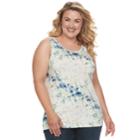 Plus Size Sonoma Goods For Life&trade; Layering Tank, Women's, Size: 1xl, Purple