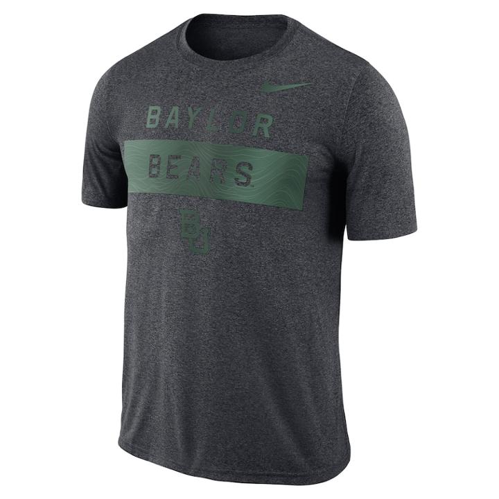 Men's Nike Baylor Bears Banner Legend Tee, Size: Large, Bay Char