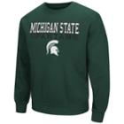 Men's Michigan State Spartans Fleece Sweatshirt, Size: Large, Dark Green