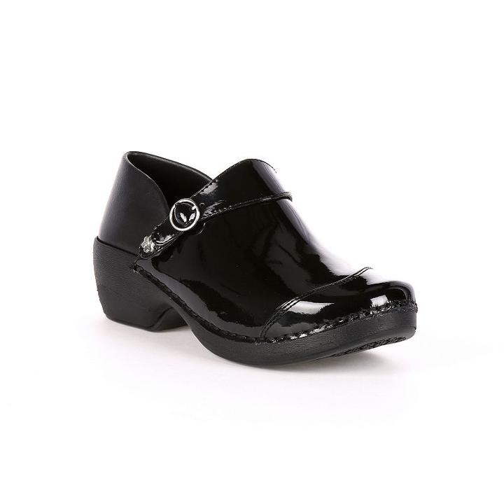 Rocky 4eursole Inspire Me Women's Patent Leather 3-in-1 Clogs, Size: 38 Wide, Black
