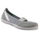 Skechers Atomic-magnetize Women's Slip-on Shoes, Girl's, Size: 6, Med Grey
