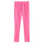 Girls 4-16 Cuddl Duds Fleece-lined Plush Leggings, Size: Xl, Light Pink
