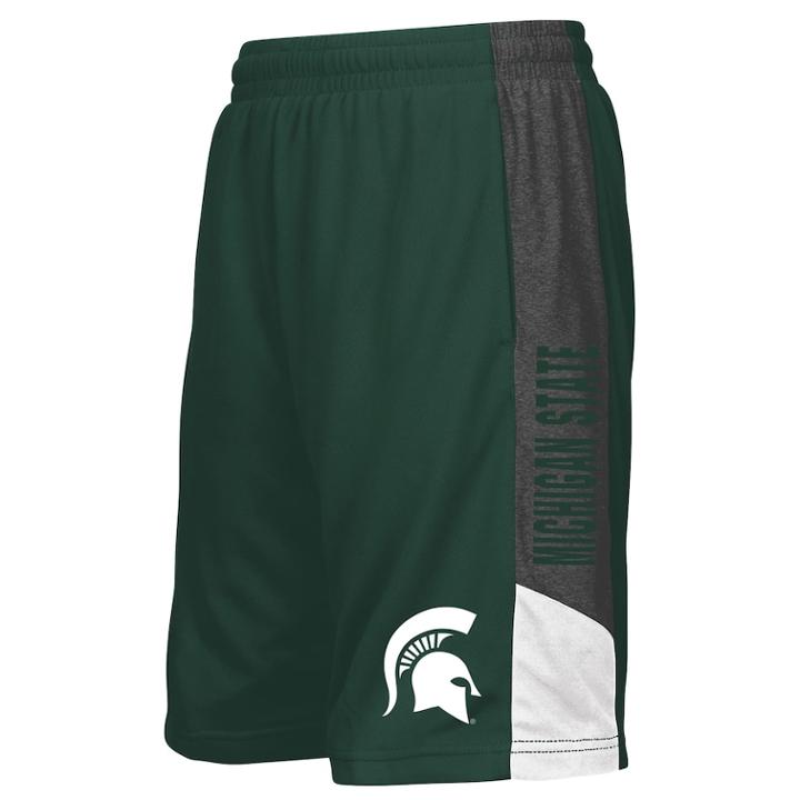 Boys 8-20 Colosseum Michigan State Spartans Shorts, Size: M 10-12, Dark Green