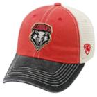 Adult Top Of The World New Mexico Lobos Offroad Cap, Men's, Med Red