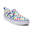 Vans Asher Girls Skate Shoes, Size: 4, White