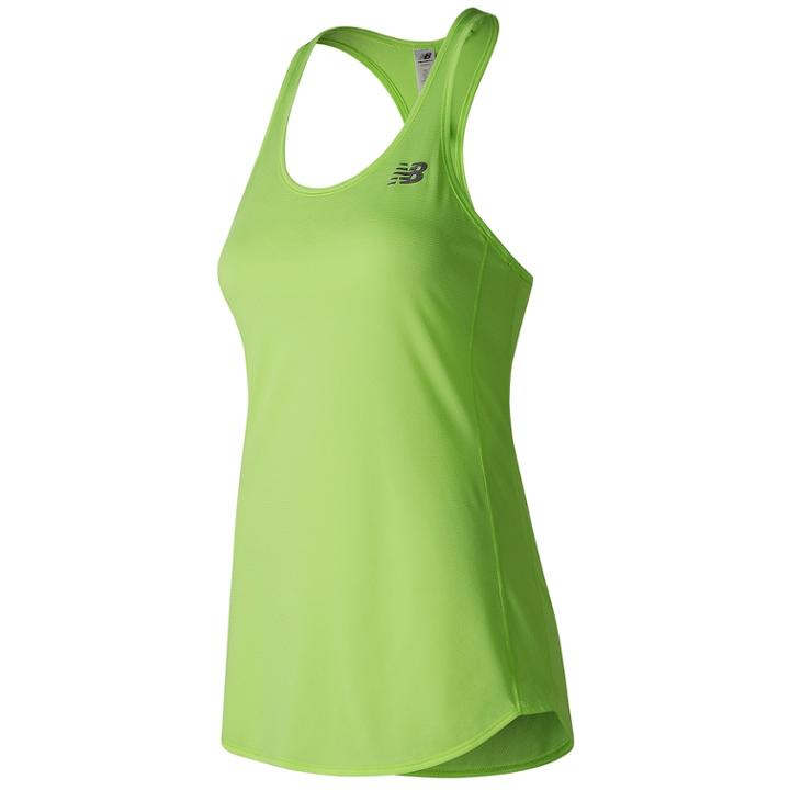 Women's New Balance Accelerate Tank, Size: Small, Green Oth