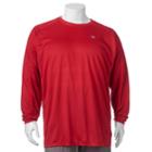 Big & Tall Champion Colorblock Performance Tee, Men's, Size: 4xlt, Dark Red