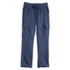Boys 4-12 Jumping Beans&reg; Fleece Cargo Pants, Size: 12, Dark Blue