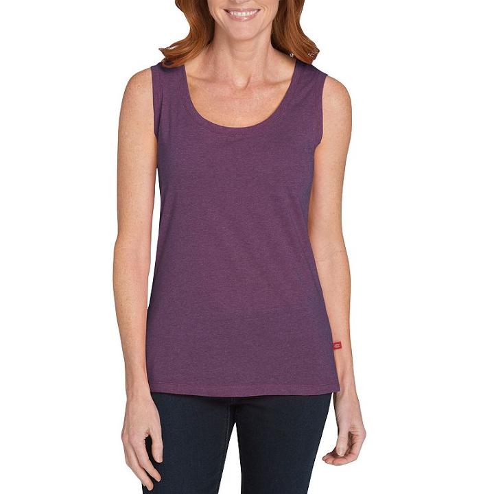 Women's Dickies Scooped Neck Tank, Size: Medium, Ovrfl Oth