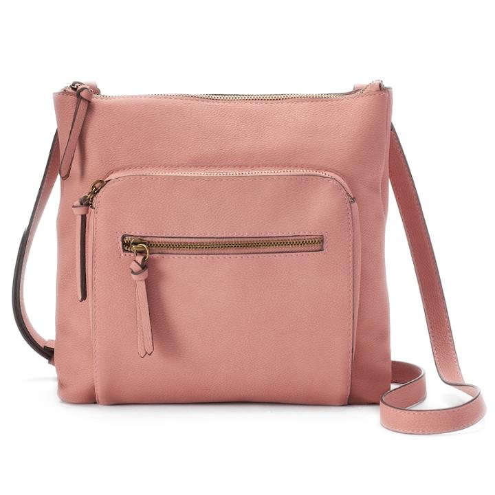 Sonoma Goods For Life&trade; Dina Triple Entry Crossbody Bag, Women's, Lt Orange