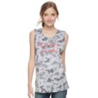 Juniors' Awake Nope, Not Today Tie-dye Tank, Teens, Size: Xxl, Grey