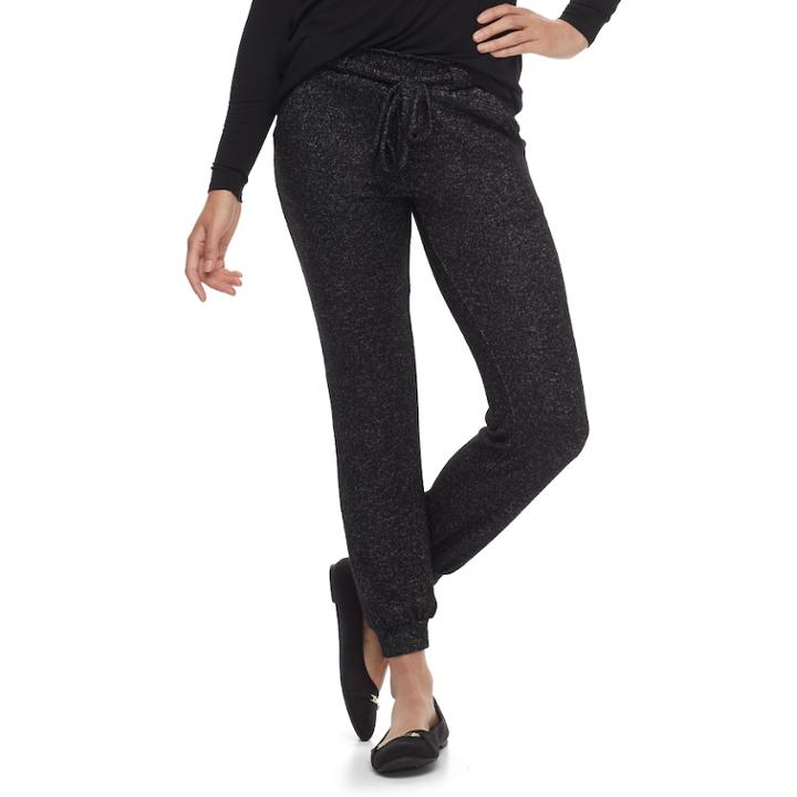 Juniors' Joe B Tie-waist Jogger Pants, Teens, Size: Medium, Grey Other