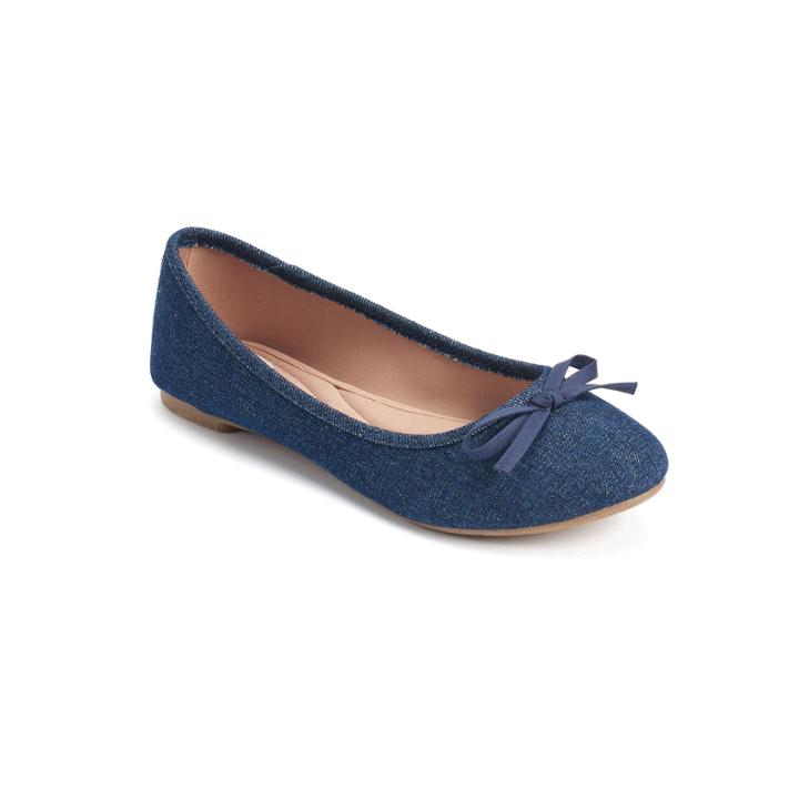 So&reg; Boat Women's Ballet Flats, Girl's, Size: Medium (9), Blue