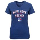 Girls 7-16 New York Rangers Flawless Tee, Size: Xl 16, Blue