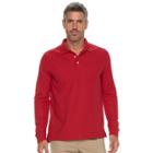 Men's Croft & Barrow&reg; Classic-fit Stretch Pique Polo, Size: Xl, Med Red