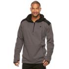 Big & Tall Champion Modern-fit Fleece Quarter-zip Hoodie, Men's, Size: 5xb, Grey (charcoal)