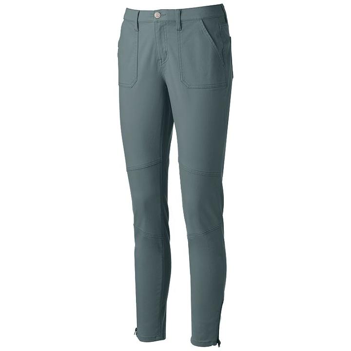 Juniors' Mudd&reg; Ankle-zip Utility Skinny Pants, Girl's, Size: 9, Light Blue