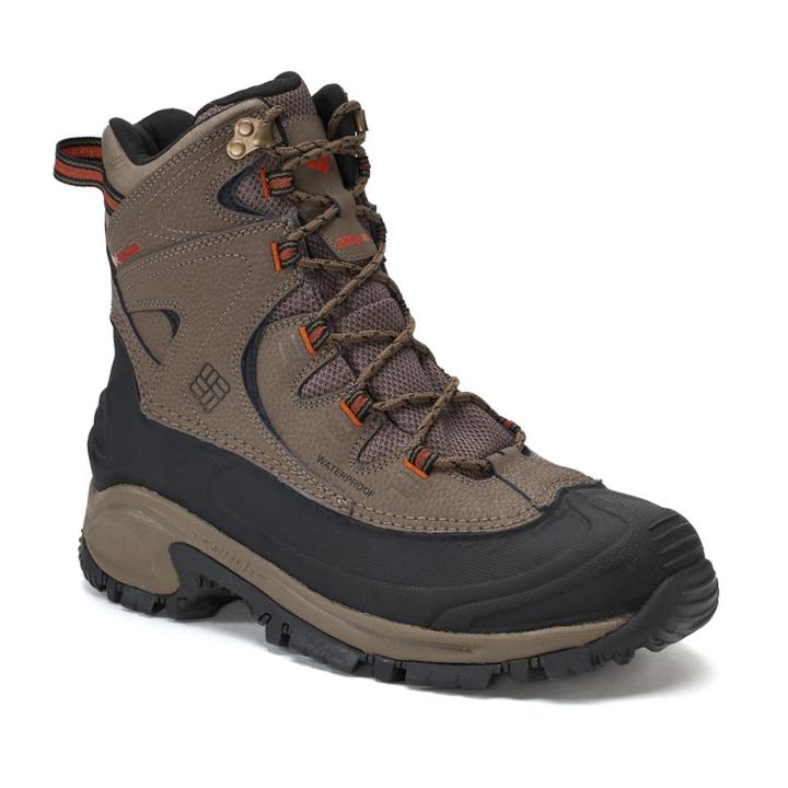 Columbia Bugaboot Ii Men's Waterproof Winter Boots, Size: 10 Wide, Dark Beige