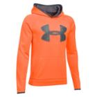 Boys 8-20 Under Armour Big Logo Hoodie, Size: Large, Orange Oth