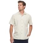 Men's Batik Bay Regular-fit Microfiber Button-down Shirt, Size: Medium, Purple