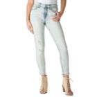 Junior's Denzien From Levi's&reg; High Rise Ankle Jeggings, Size: 15, Light Blue