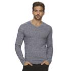 Men's Marc Anthony Slim-fit Solid Cashmere-blend V-neck Sweater, Size: Xxl, Drk Purple