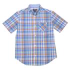 Boys 4-20 Chaps Plaid Button-down Shirt, Boy's, Size: 14-16, Blue Other