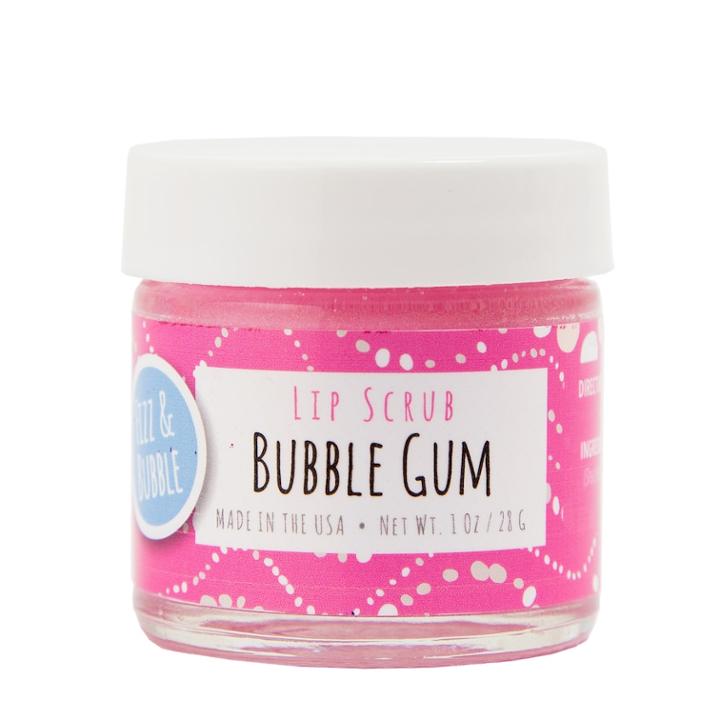 Fizz & Bubble Bubble Gum Lip Scrub, Multicolor