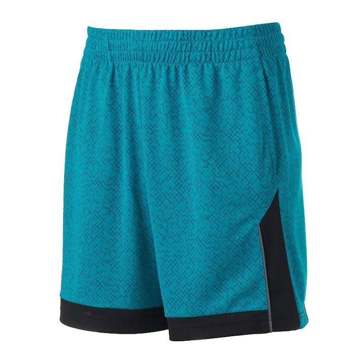Men's Tek Gear Titan Basketball Shorts, Size: Xl, Turquoise/blue (turq/aqua)