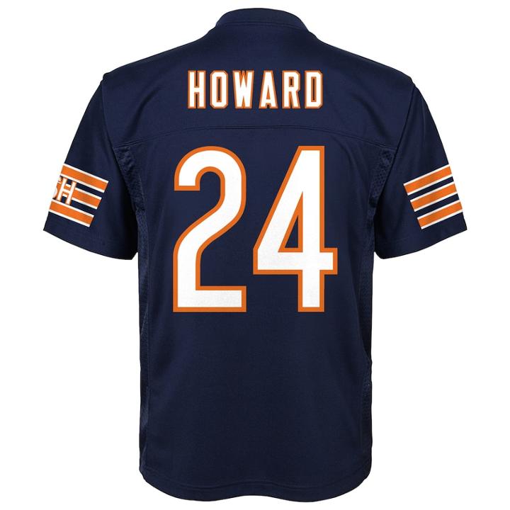 Boys 8-20 Chicago Bears Jordan Howard Mid-tier Jersey, Size: L(14/16), Blue (navy)