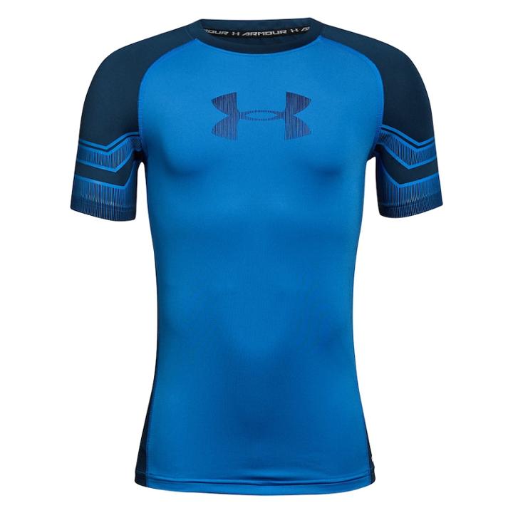 Boys 8-20 Under Armour Graphic Tee, Size: Small, Brt Blue