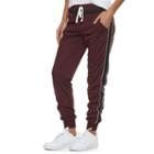 Juniors' So&reg; Solid Track Pants, Girl's, Size: Large, Dark Red