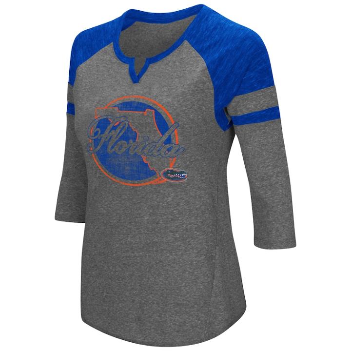 Women's Colosseum Florida Gators Tee, Size: Xxl, Oxford