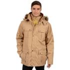 Men's Excelled Modern-fit 3-in-1 Parka, Size: Xl, Beig/green (beig/khaki)
