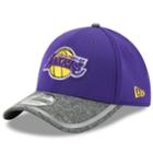 Adult New Era Los Angeles Lakers 39thirty Training Flex-fit Cap, Men's, Size: S/m, Purple