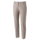 Apt. 9&reg; Modern Fit Ankle Dress Pants - Women's, Size: 14, Med Beige