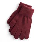 Women's So&reg; Solid Tech Gloves, Dark Red