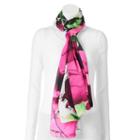 Reed Hampton Floral Oblong Scarf, Women's, Brt Pink