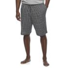Big & Tall Croft & Barrow&reg; True Comfort Lounge Shorts, Men's, Size: Xxl Tall, Black