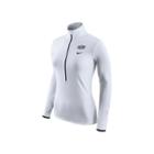 Women's Nike Oklahoma State Cowboys Pro Hyperwarm Pullover, Size: Medium, White