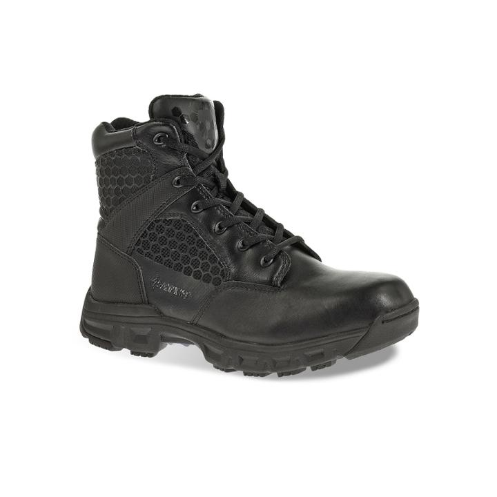 Bates Code 6 Men's Side-zip 6-in. Boots, Size: Medium (8), Black