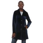 Women's Braetan Velveteen Duster Jacket, Size: Small, Blue